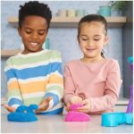 Kinetic Sand Softeis Station – Magischer Sand (396 g) & Zubehör für Kinder ab 3 Jahren