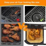 Airfryer Backpapier Liners – Einweg-Pergamentpapier für Heissluftfritteusen & Ofen