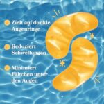 LE GUSHE Gold Augenpads – Gegen Augenringe, Schwellungen & Falten, 10-30 Paare