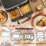 Airfryer Backpapier Liners – Einweg-Pergamentpapier für Heissluftfritteusen & Ofen