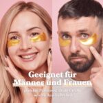 LE GUSHE Gold Augenpads – Gegen Augenringe, Schwellungen & Falten, 10-30 Paare