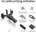 DJI RS 3 Mini – Leichter 3-Achsen-Gimbal für DSLR & Systemkameras, 2 kg Traglast, Bluetooth & Vertikalmodus