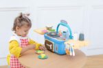JOYIN Picknick-Küchenset für Kinder – Mit Musik, Licht & Farbwechsel-Essen