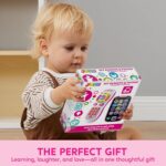JOYIN Baby Handy & Fernbedienung – Musikalisches Spielzeug ab 6 Monaten für Jungen & Mädchen