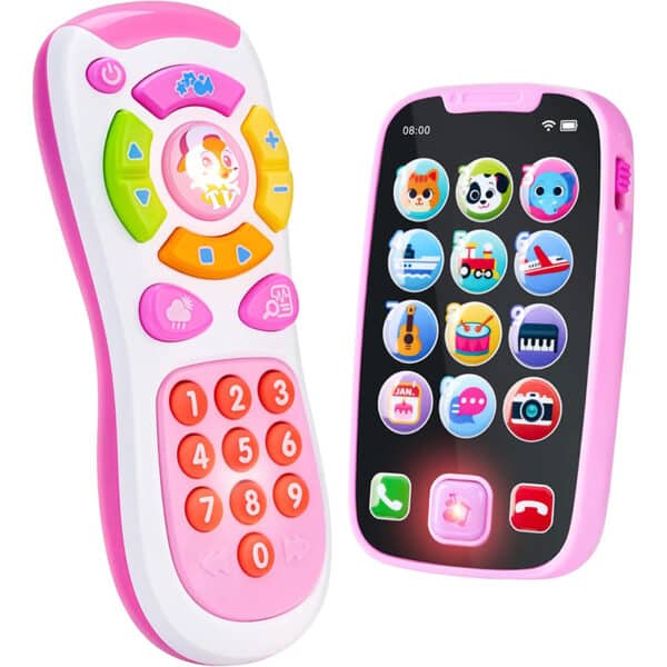 JOYIN Rosa Telefon Baby Spielzeug Handy Ab 1 Jahr