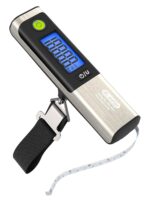 Dr.meter Digitale Kofferwaage mit Maßband LCD Display