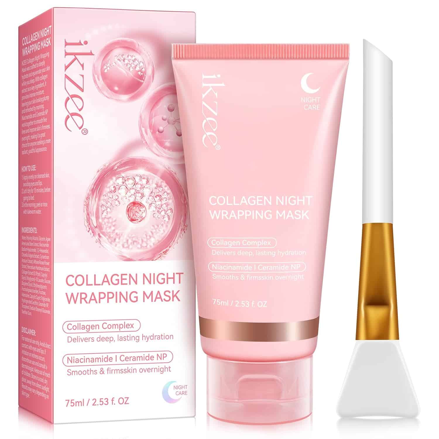Collagen Nachtmaske-1 Collagen Nachtmaske für strahlende Haut | Koreanische Pflege
