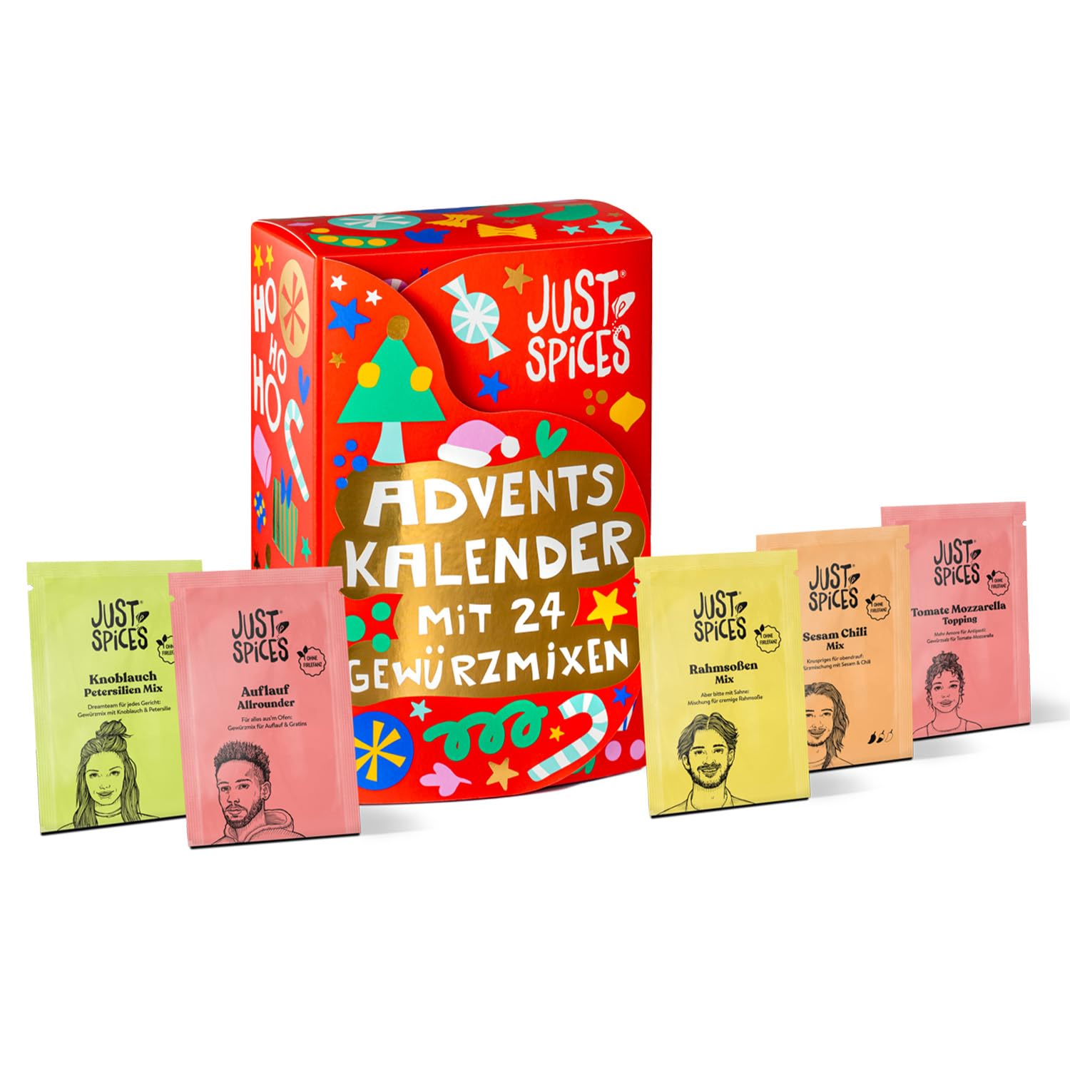 71tdvespEWL._SL1500_ Just Spices Advent & Winter Box 2025 – Gewürzmixe & Geschenksets für die Winterküche – Bild 1