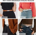 modischer Damengürtel