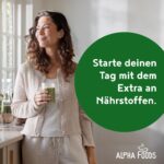 Alpha Foods Superfood Shake – Grüne & Rote Kraft Mischung, Vitalstoffe für Energie & Wohlbefinden – Bild 2