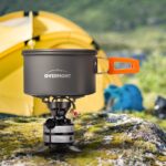 OVERMONT Aluminium Camping Kochset für Outdoor & Picknick