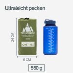 Ultraleichte 550g Aufblasbare Isomatte mit integriertem Kissen – Bild 11