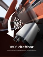 LISEN 4-in-1 Zigarettenanzünder USB-C 75W Ladegerät