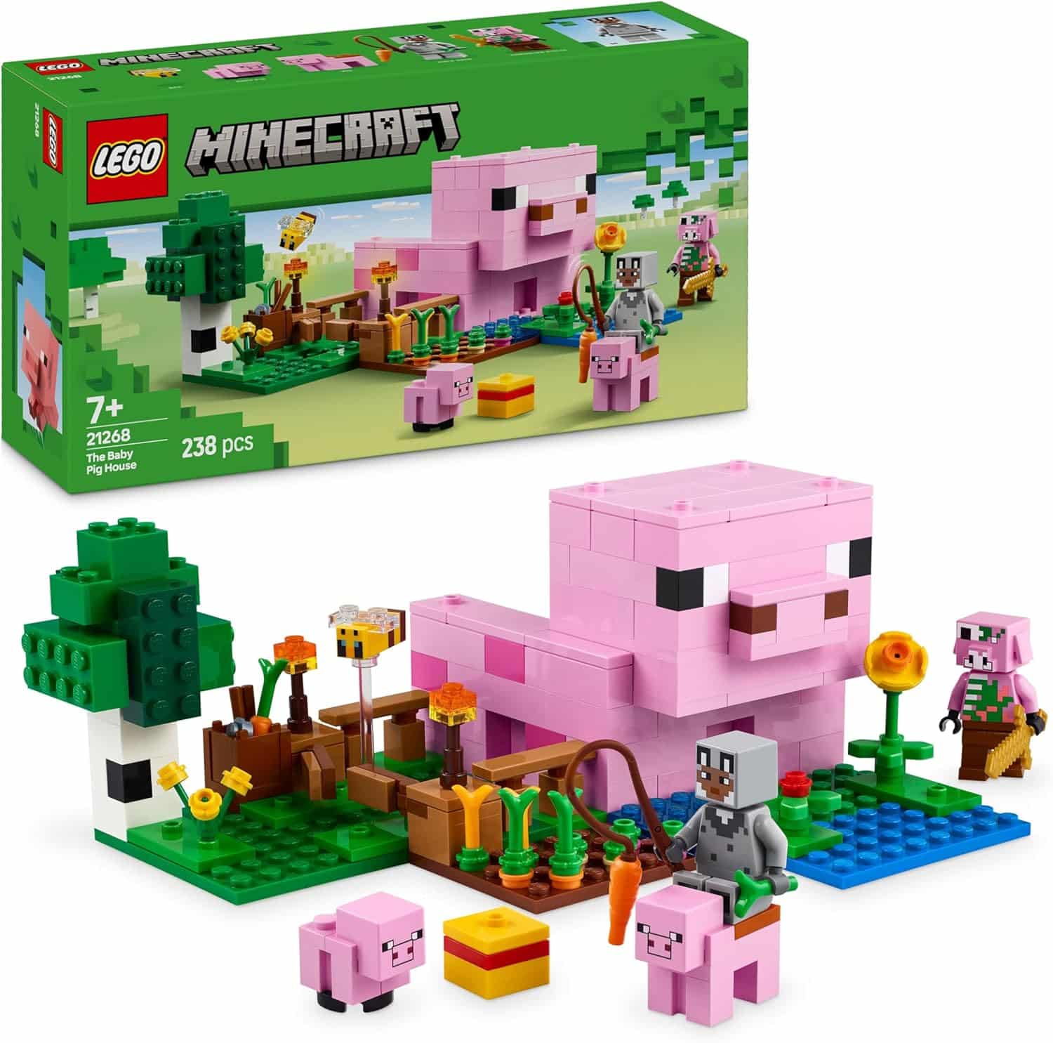 81T8coEc+gL._AC_SL1500_ LEGO Minecraft Babyschwein-Haus