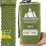 Ultraleichte 550g Aufblasbare Isomatte mit integriertem Kissen