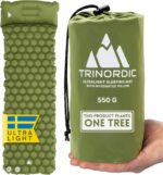 Ultraleichte 550g Aufblasbare Isomatte mit integriertem Kissen
