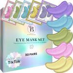Gemischte Augenpads 30 Paar – Niacinamid & Hyaluron Eye Patches gegen Augenringe