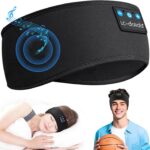 LC-dolida Bluetooth Schlafkopfhoerer 5.4 – Schlaf Stirnband Kopfhoerer fuer Sport, Reisen & Yoga