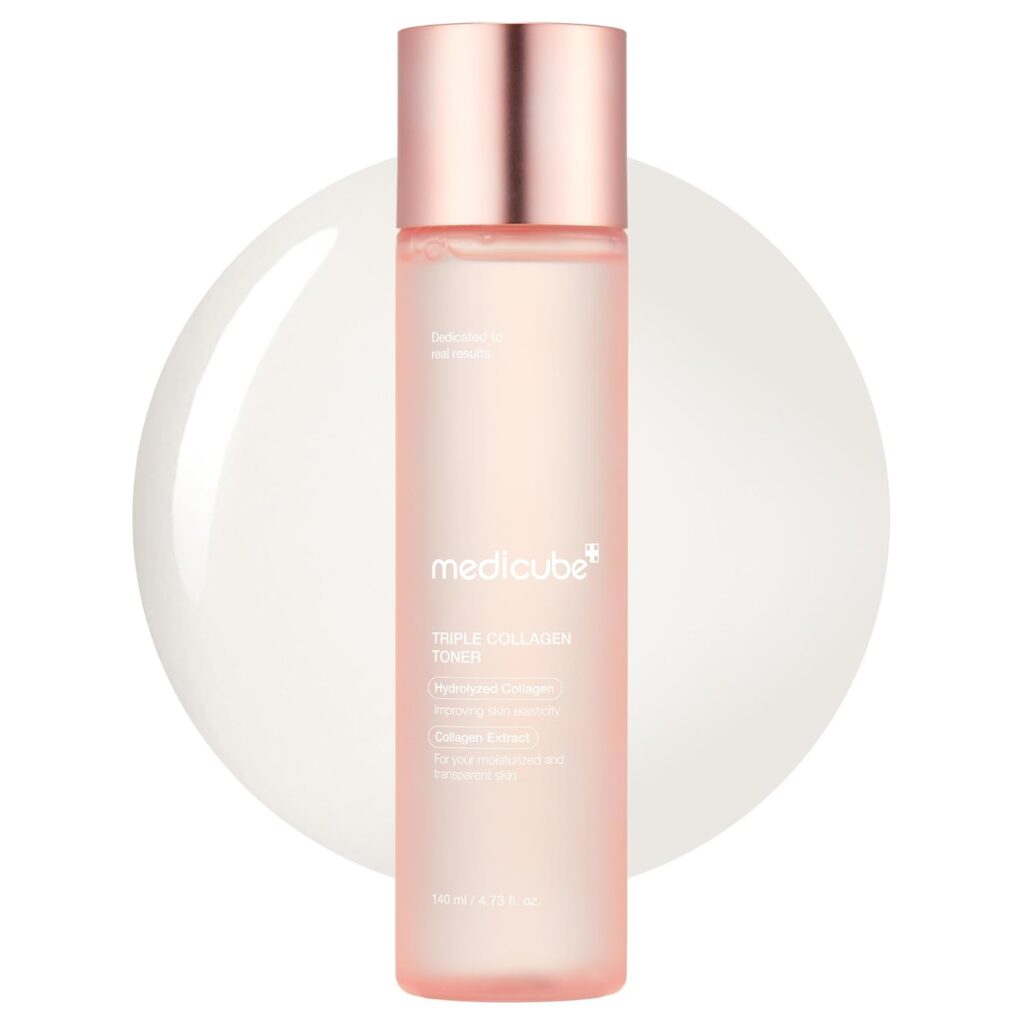 Medicube Triple Collagen Toner – Feuchtigkeitsspendender Toner für pralle, glatte Haut (140 ml)