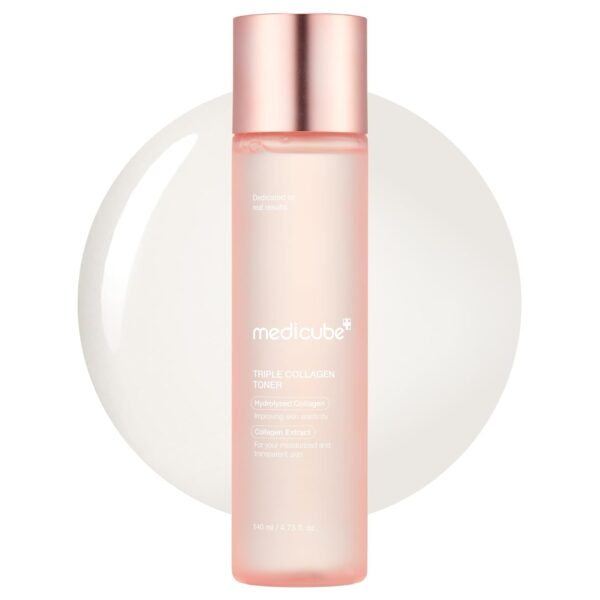 Medicube Triple Collagen Toner – Feuchtigkeitsspendender Toner für pralle, glatte Haut (140 ml)