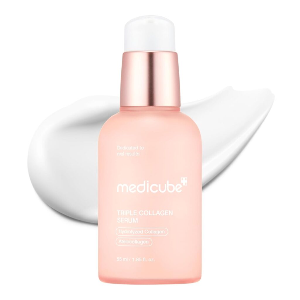 Medicube Triple Collagen Serum – Feuchtigkeitsspendendes Serum mit Niacinamid & Hyaluron (55 ml)
