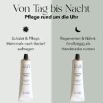 mellow NOIR Intensive Repair Hand & Nail Cream 100 ml – Handcreme für trockene und raue Hände – Mit 10% Sheabutter – Schnell einziehend – Bild 2