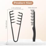 Lockenkamm Texturkamm – Volumen-Tool für Haaransatz & Styling (für Damen & Herren)