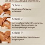mellow NOIR Body Contour Cream 200 ml – Straffende Körpercreme gegen Cellulite – Für Bauch, Beine und Oberarme – Schnell einziehend – Bild 5