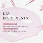 Medicube Salmon DNA PDRN Pink Collagen Gel Maske – Overnight Maske für Glow & Hautelastizitaet (4 Stück) – Bild 3