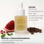 mellow NOIR XTREME Eye Caffeine Booster 15 ml – Augenserum mit Koffein gegen Augenringe & Tränensäcke – Vegan – Zertifizierte Naturkosmetik – Bild 3