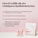 Glow25® Collagen Plus Pulver 450g – Kollagen Hydrolysat mit Vitamin C, Zink & Biotin, Typ I & III, Neutral & gut löslich – Bild 6