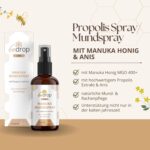bedrop Manuka Propolis Mund- & Halsspray mit Manuka-Honig MGO 500+, Propolis & Anis – 30 ml – Bild 6