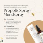bedrop Manuka Propolis Mund- & Halsspray mit Manuka-Honig MGO 500+, Propolis & Anis – 30 ml – Bild 4