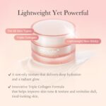 Medicube Triple Collagen Cream – Straffende Feuchtigkeitscreme mit Hyaluron & Elastin (50 ml) – Bild 6