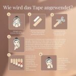 CureTape Beauty Kinesiologie Tape – Face Tape für Straffung & Anti-Falten Pflege – Bild 5