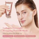 Medicube Collagen Night Wrapping Cream – Nachtmaske für verbesserte Hautelastizitaet (75 ml) – Bild 7