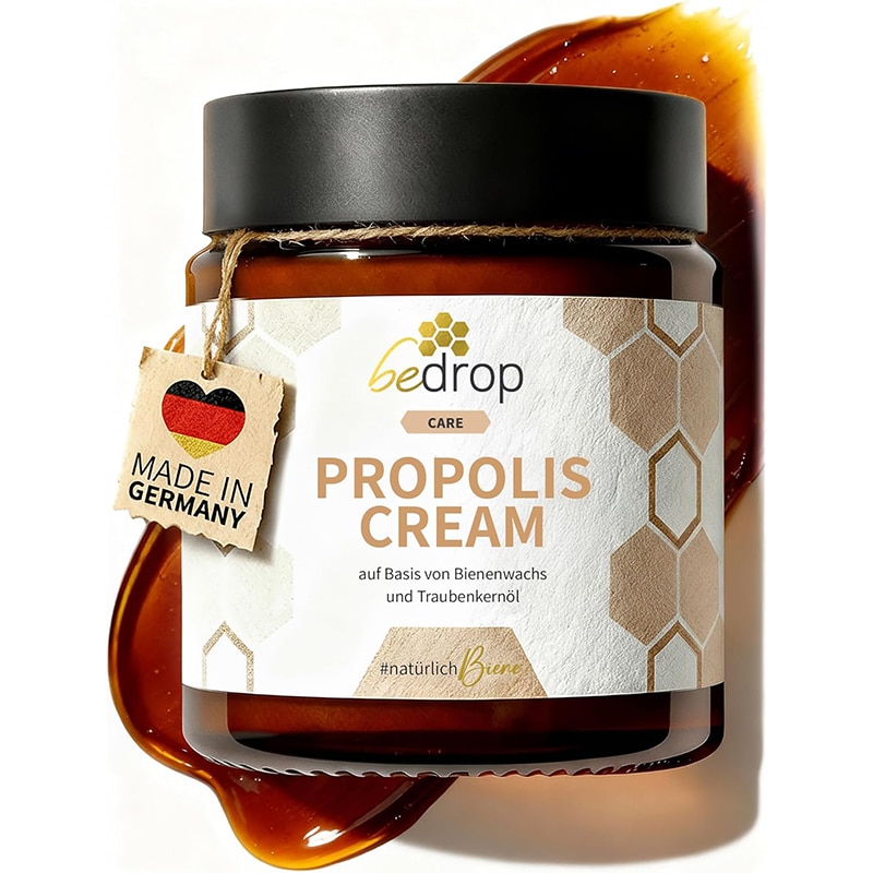 bedrop Propolis Hautcreme mit Bienenwachs & Traubenkernöl