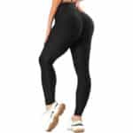 INSTINNCT Damen Slim Fit Hohe Taille Sportshort Lange Leggings mit Bauchkontrolle