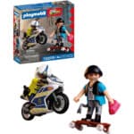 Verfolgungsjagd mit Motorrad