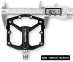 ROCKBROS Flat Pedale 9/16 Zoll – CNC-Aluminium mit Rutschfestem Grip für MTB & Rennrad – Bild 7