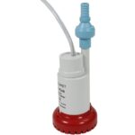 Comet LUX-PLUS Tauchpumpe 19 L/min 12V – Wasserpumpe mit Rückschlagventil für Wohnmobil & Caravan – Bild 3