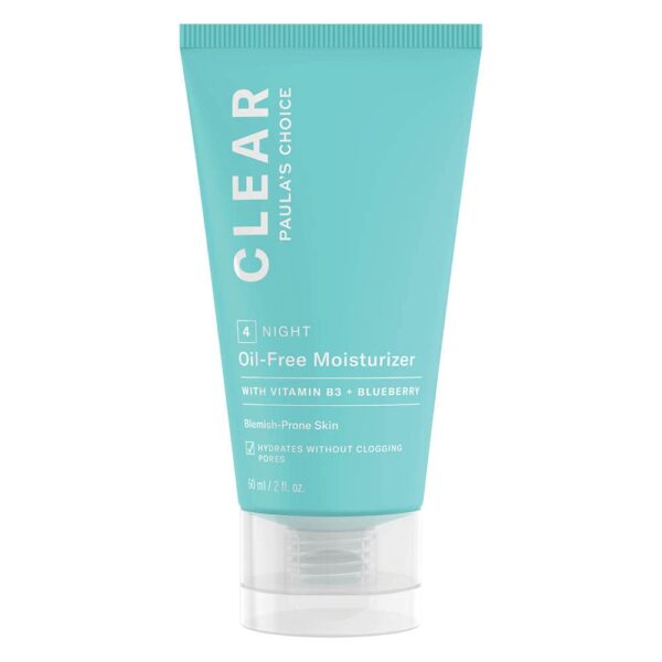 PAULA'S CHOICE Clear Oil-Free Nachtcreme 60 ml – Ölfreie Feuchtigkeitspflege für Akne & Mischhaut