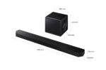 Samsung HW-Q810GF 5.1.2-Kanal-Soundbar – Premium Surround-Sound mit Dolby Atmos für TV – Bild 5