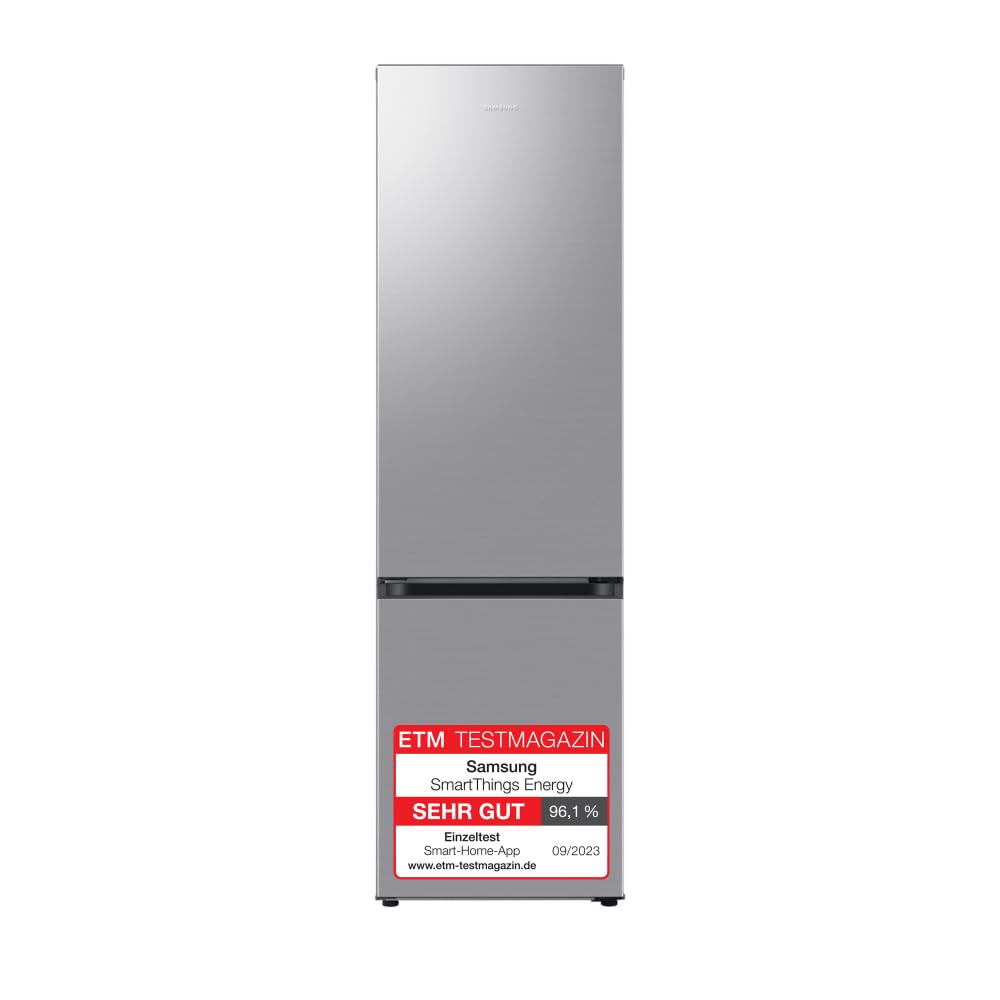 41L1hglu5jL._SY1000_.jpg Samsung Kühl-Gefrier-Kombination 390L – AI Energy Mode & SpaceMax Technologie – Bild 1