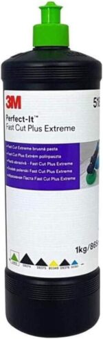 3M Perfect-it Fast Cut Plus Extreme Schleifpaste – 1 kg Poliermittel für Lackaufbereitung – Bild 4