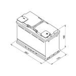 Bosch S5A130 Autobatterie 12V 95Ah 850A – AGM-Batterie für Start-Stopp-Systeme – Bild 7
