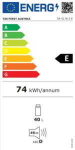 TZS First Austria Kühlbox 45L – Elektrische Cool Box mit 12V & 230V für Auto & Steckdose – Bild 8