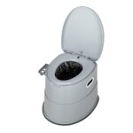 Bonnlo Campingtoilette mit abnehmbarem Eimer – mobile Reisetoilette für Outdoor-Aktivitäten – Bild 8
