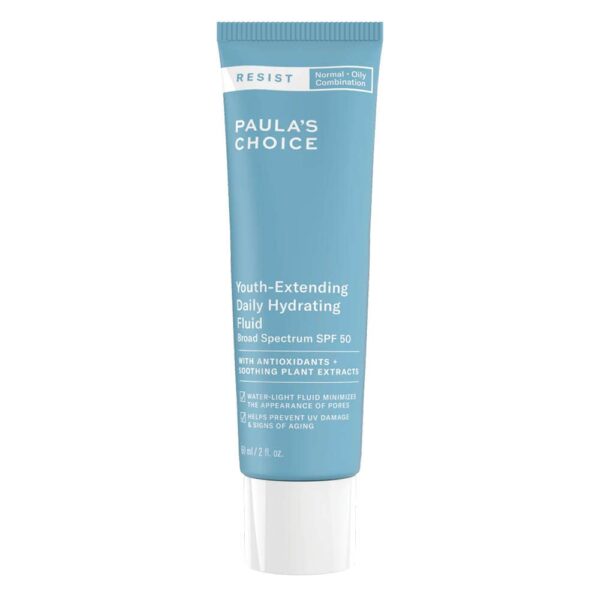 PAULA'S CHOICE RESIST Anti-Aging Tagescreme LSF 50 – Mattierendes Sonnenschutz-Serum für Mischhaut