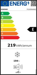 Hisense FV245N4AW2 Gefrierschrank 194 l – TotalNoFrost & SuperFreeze – Bild 15
